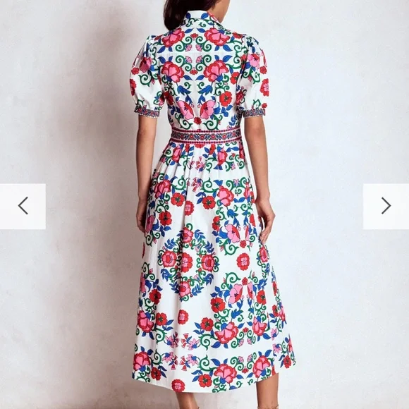 Alexa Maxi Shirtdress NWT - Picture 3 of 8